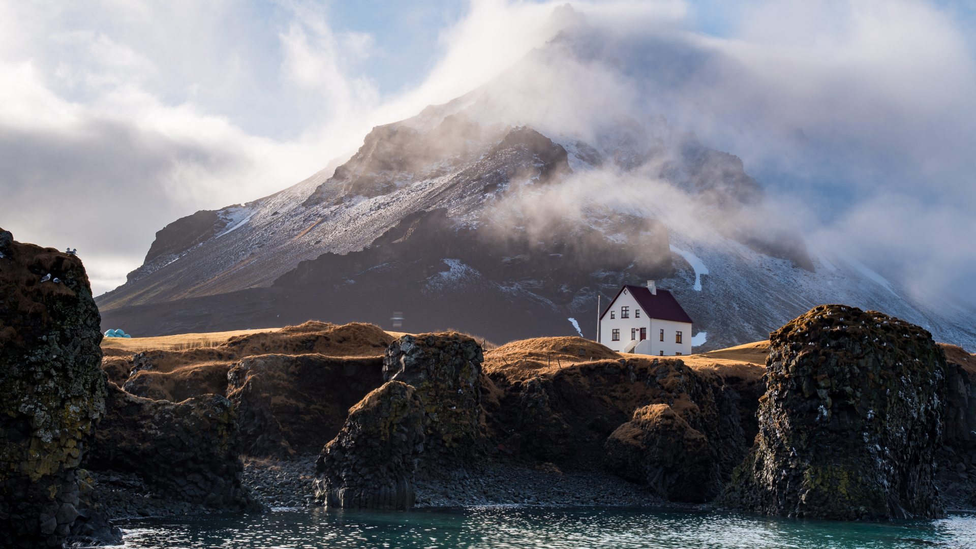 Arnarstapi village, Snæfellnes peninsula, Iceland