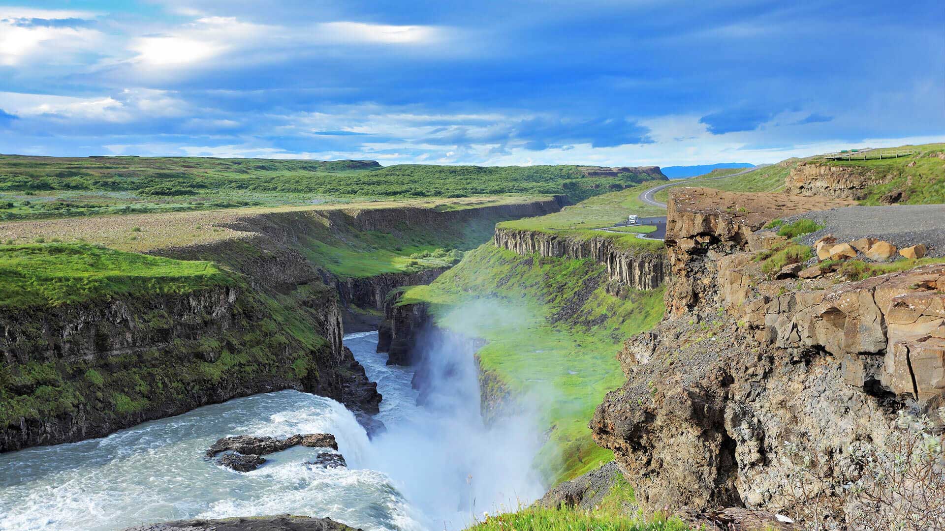 gullfoss waterfall