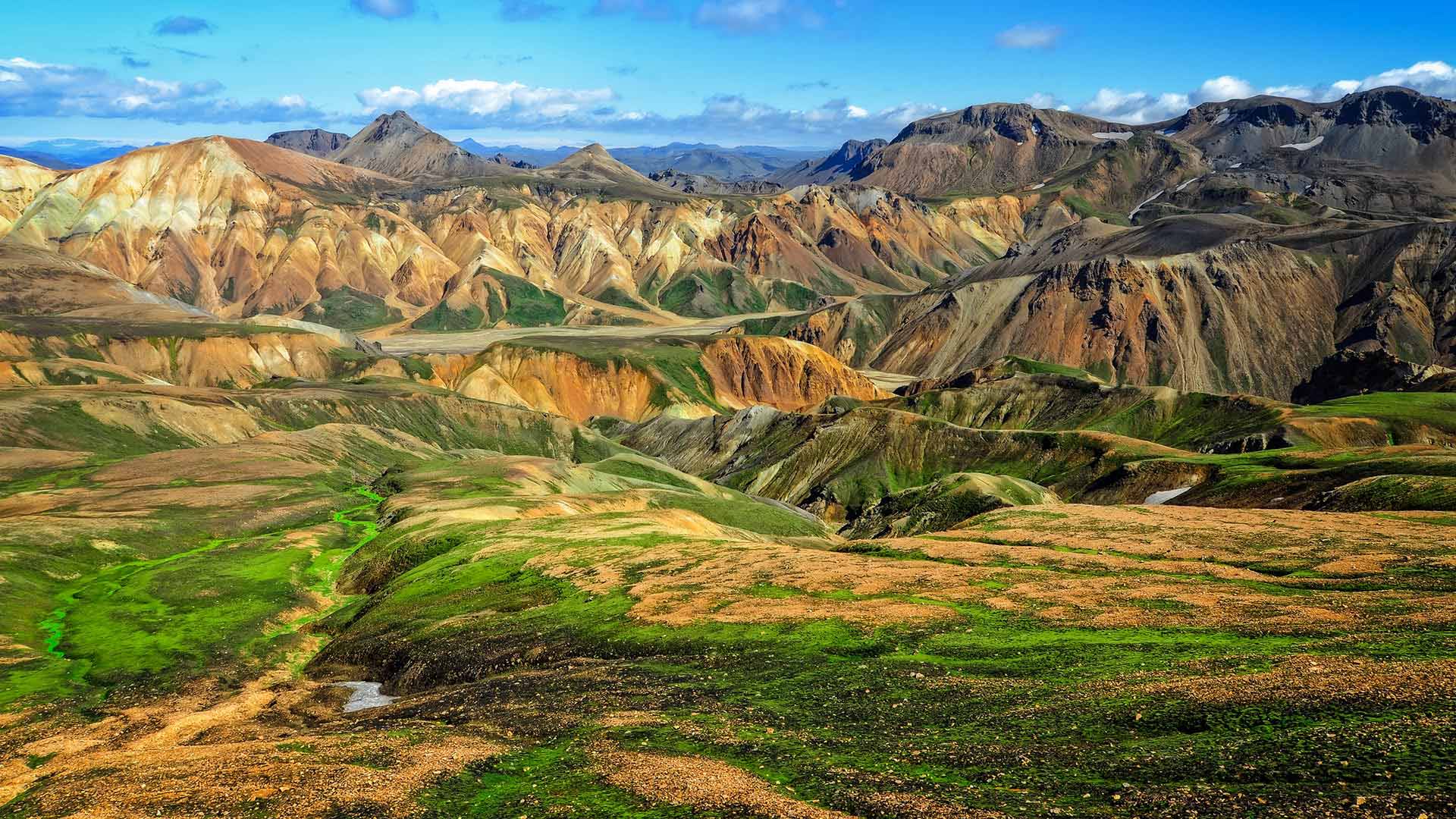 Landmannalaugar mountains