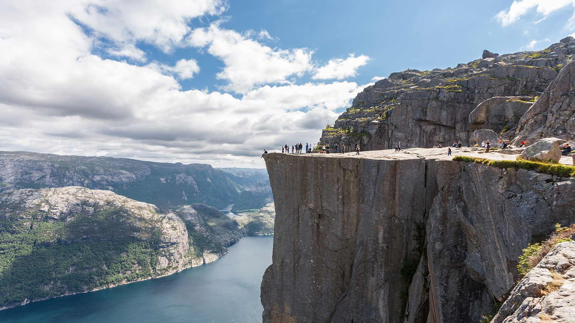 Preikestolen in Norway